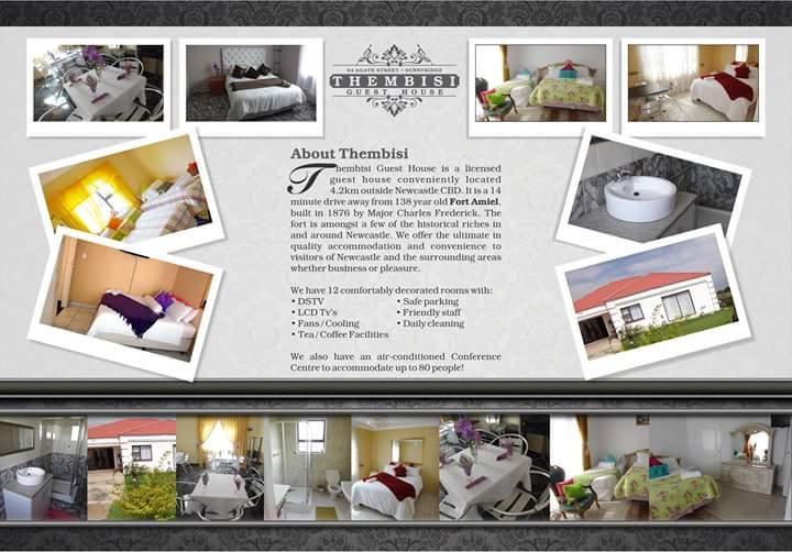 Thembisi Guesthouse Newcastle Esterno foto